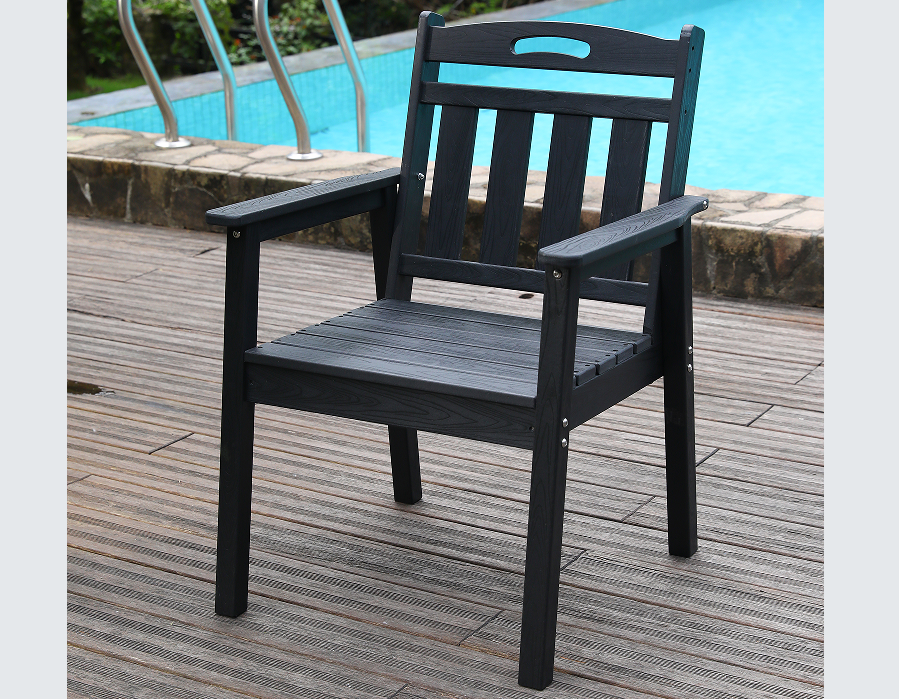 Onyx Vertical Flow HDPE Patio Stolica za blagovaonicu