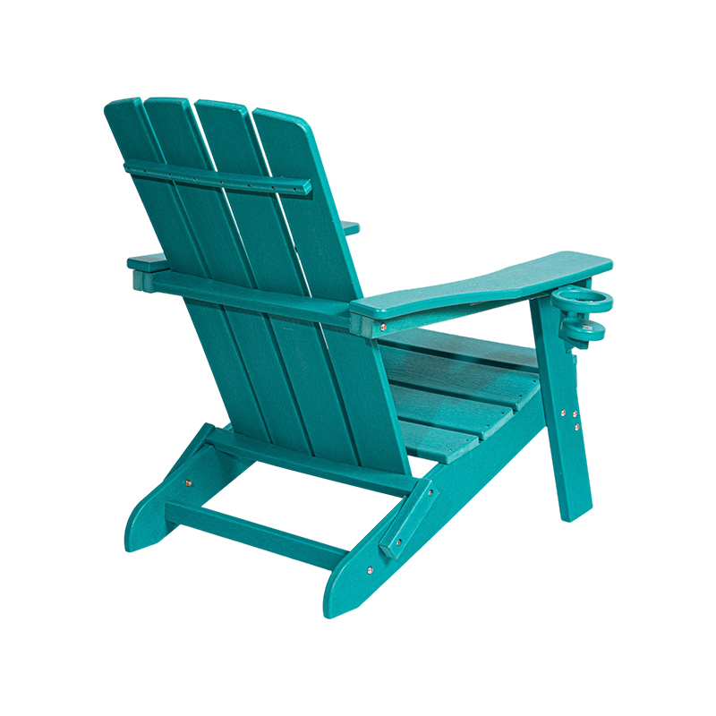 Lake Blue mala HDPE Adirondack stolica s opremom od nehrđajućeg čelika